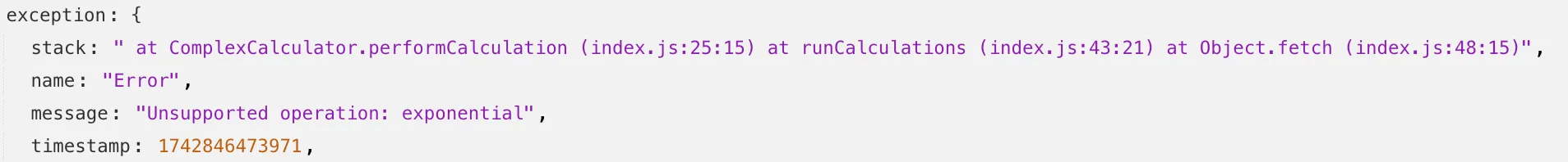 Stack Trace without Source Map remapping